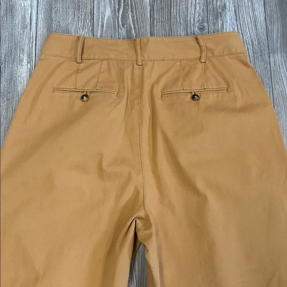 Madewell Pleated Taper Wide-Leg Pants - Picture 9 of 14